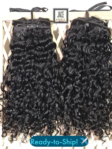 !!SOLD!! IN-STOCK: TEXTURED CURL 16" CLIP-INS