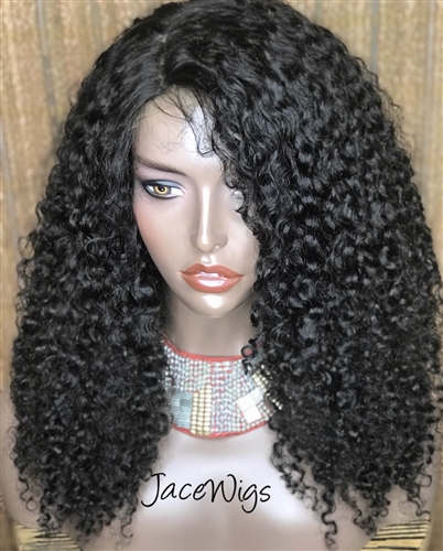 —SOLD— WIG F: 18" DAWN (in Curl Baby)