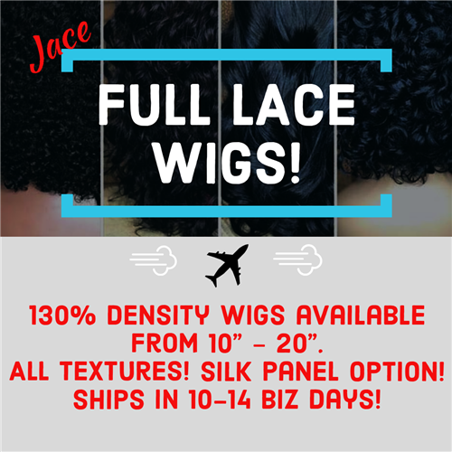 Wig Drop: FULL LACE WIGS (All lengths & textures)