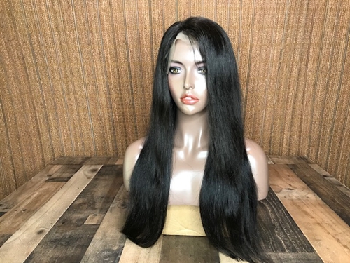 !!SOLD!!- 18" EXTENDED CLOSURE WIG