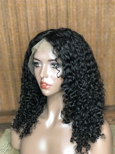 !!SOLD!!- 16" LACE FRONTAL WIG- CURL BABY