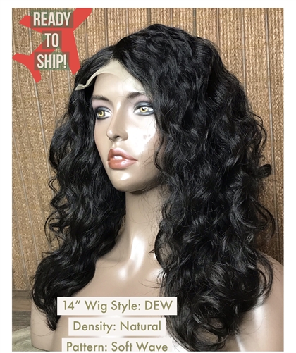 !!SOLD!! IN-STOCK 14” Wig Style: DEW