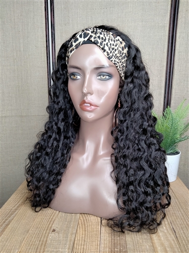 !!SOLD!!- INSTOCK: 22" NATURE'S CURL HEADBAND WIG