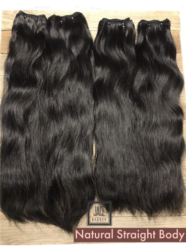 !!SOLD!! - NATURAL STRAIGHT BODY SET!  (16", 18")
