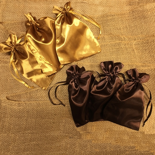 JACE Satin Bundle Bags (PACK OF 3 FOR $5)