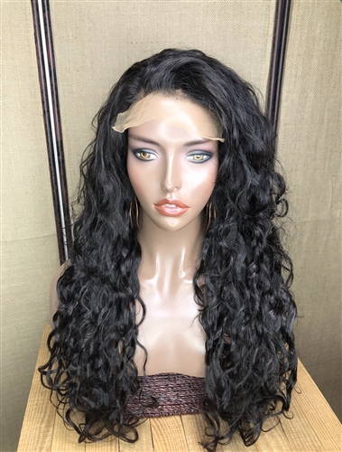 !!SOLD!! - INSTOCK: 22" SOFT WAVE HD UNIT (Reduced for some gray hair strands)